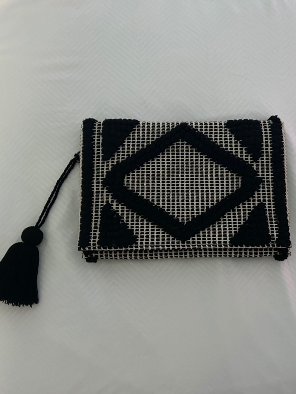 Clever Carriage Company Ibiza Hand-Woven Clutch